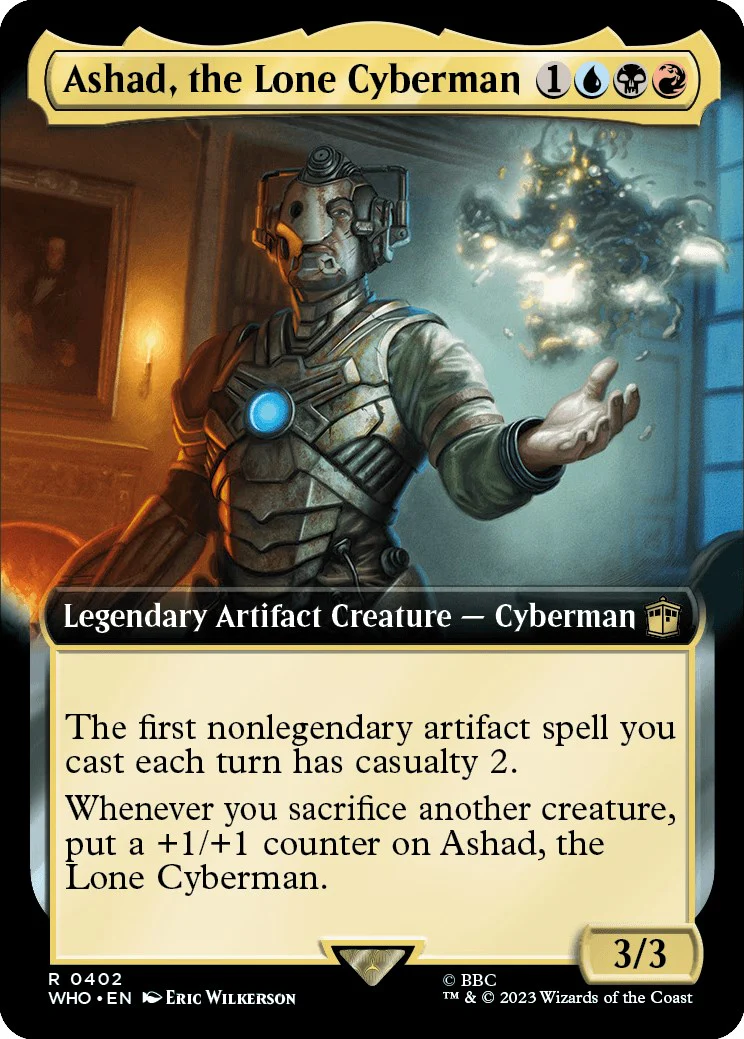 Ashad, the Lone Cyberman (Extended Art) [WHO - 402]