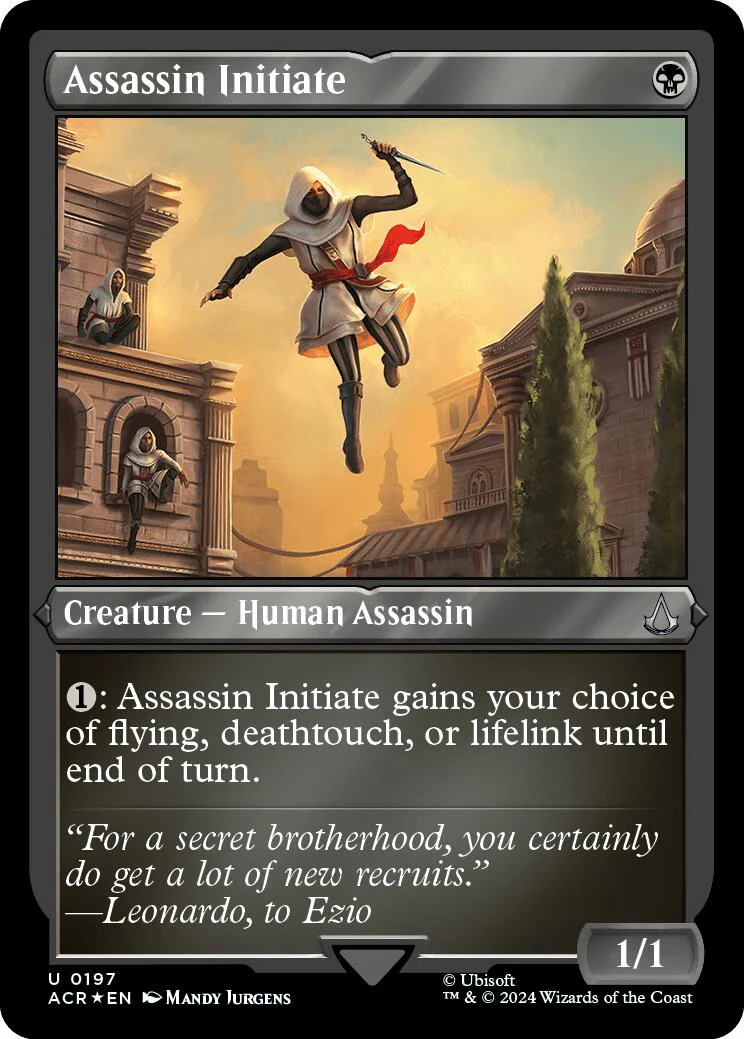 Assassin Initiate (Foil Etched) [ACR - 197]
