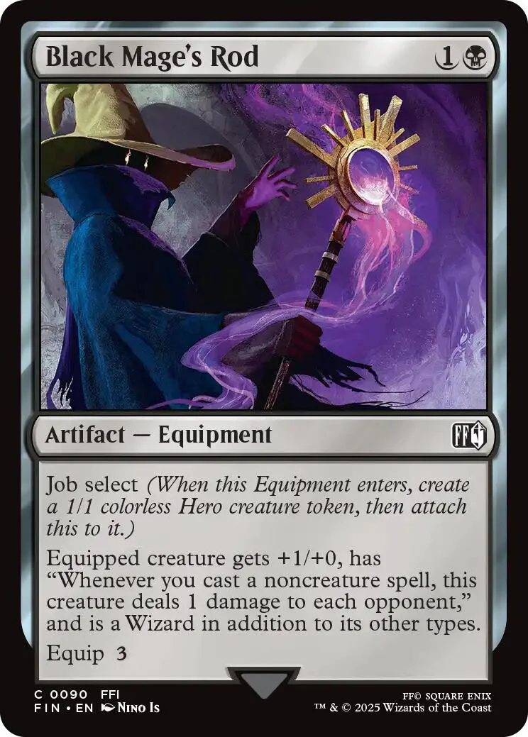 Black Mage's Rod [FIN - 90]