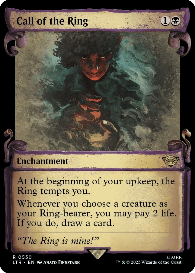 Call of the Ring (Showcase Scrolls) [LTR - 530]