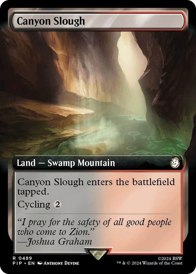 Canyon Slough (Extended Art) [PIP - 489]