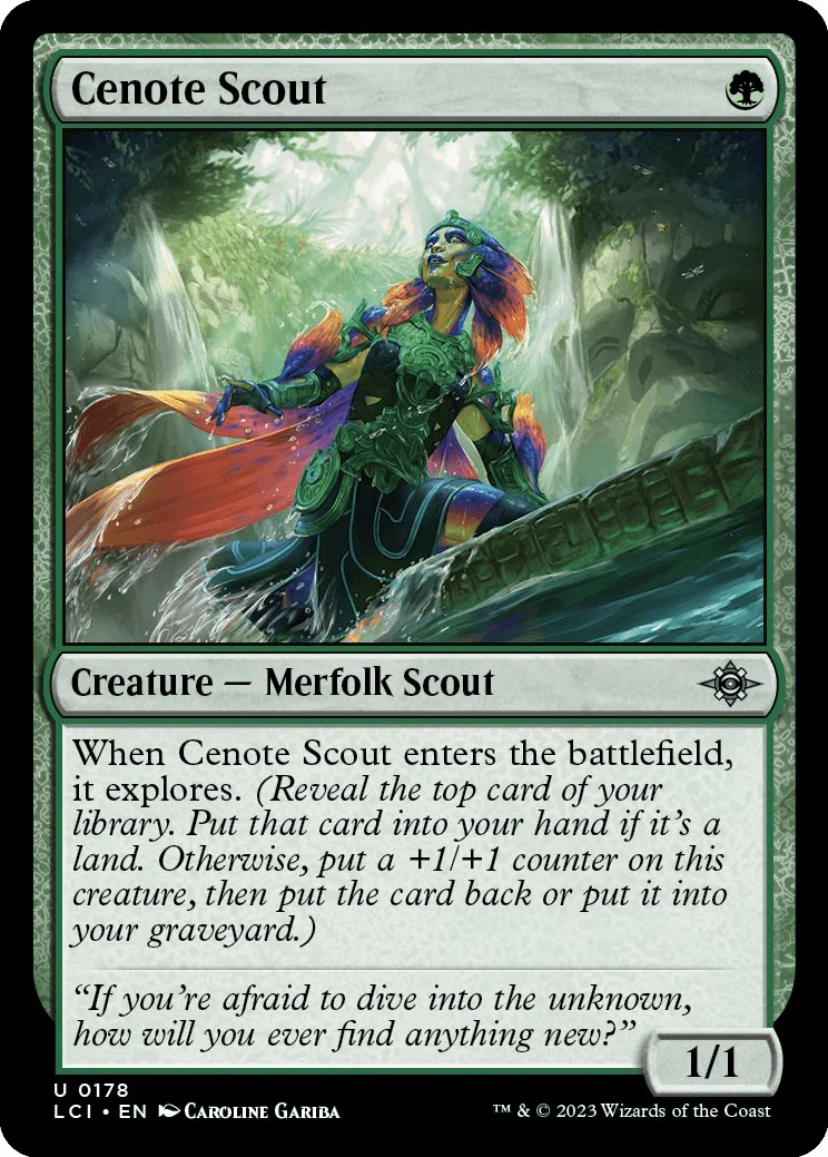 Cenote Scout [LCI - 178]