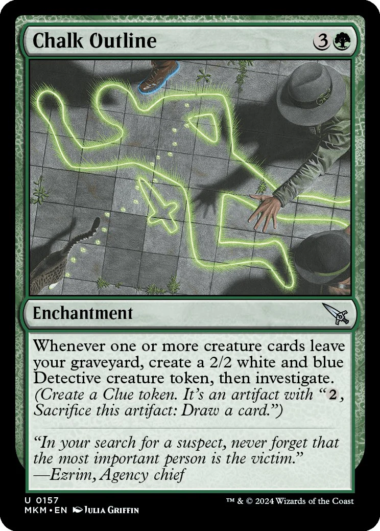 Chalk Outline [MKM - 157]