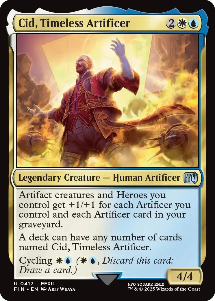 Cid, Timeless Artificer (0417) [FIN - 417]