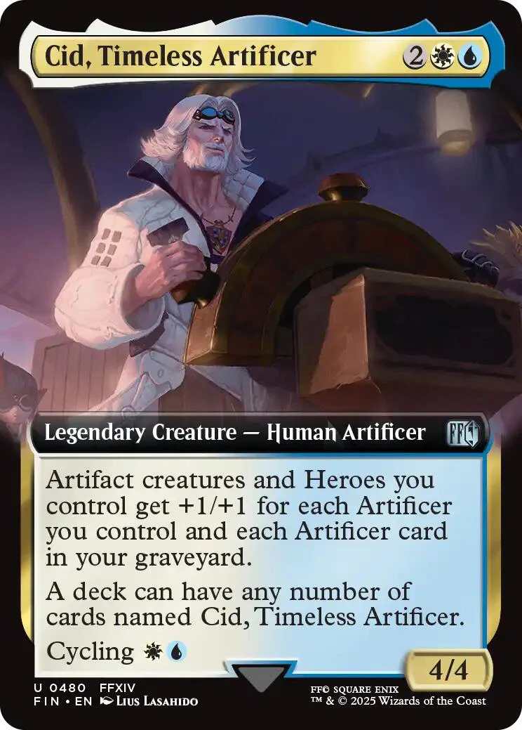 Cid, Timeless Artificer (Extended Art) [FIN - 480]