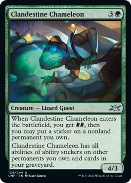 Clandestine Chameleon [UNF - 134]