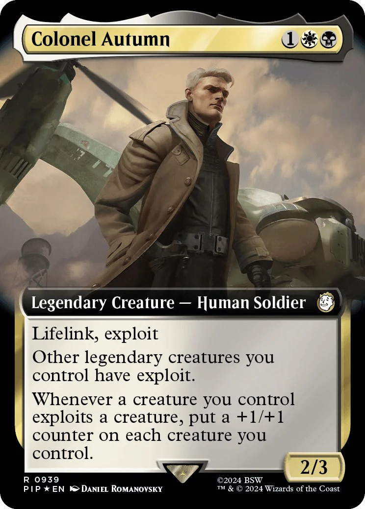 Colonel Autumn (Extended Art) (Surge Foil) [PIP - 939]