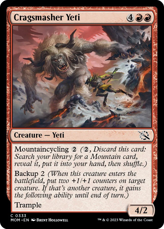 Cragsmasher Yeti [MOM - 333]