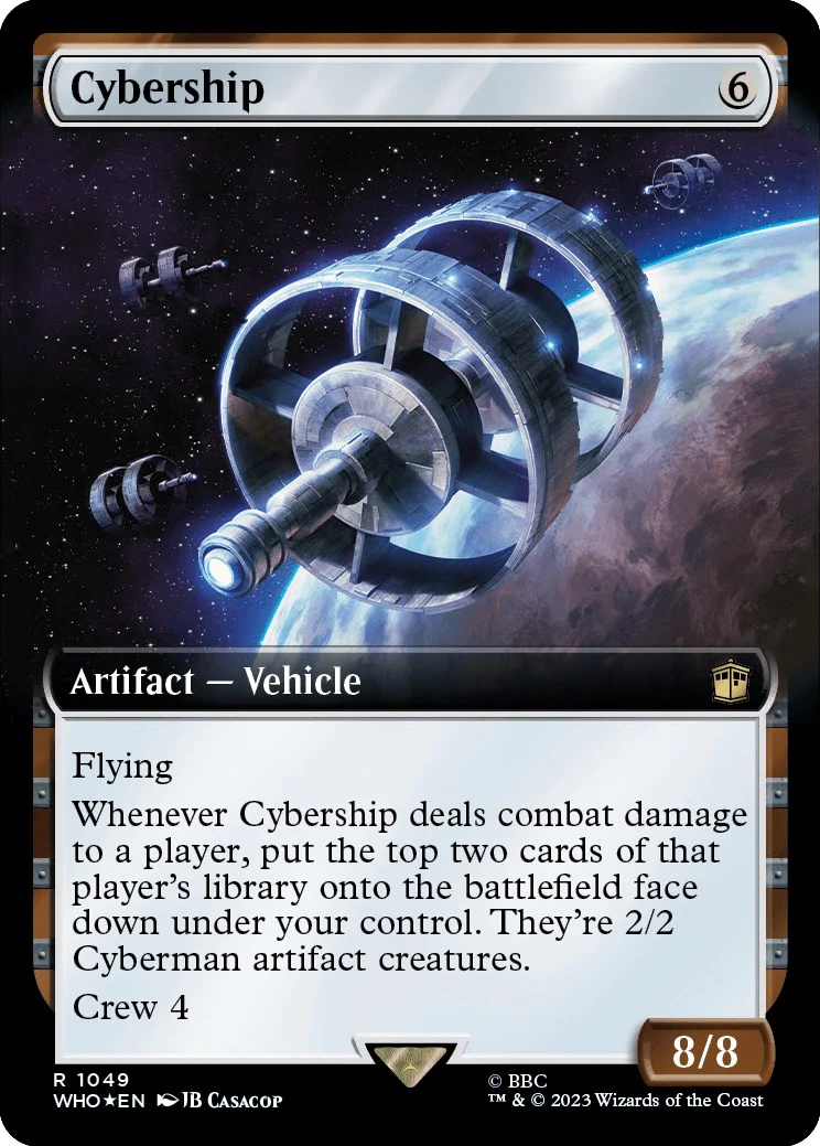Cybership (Extended Art) (Surge Foil) [WHO - 1049]