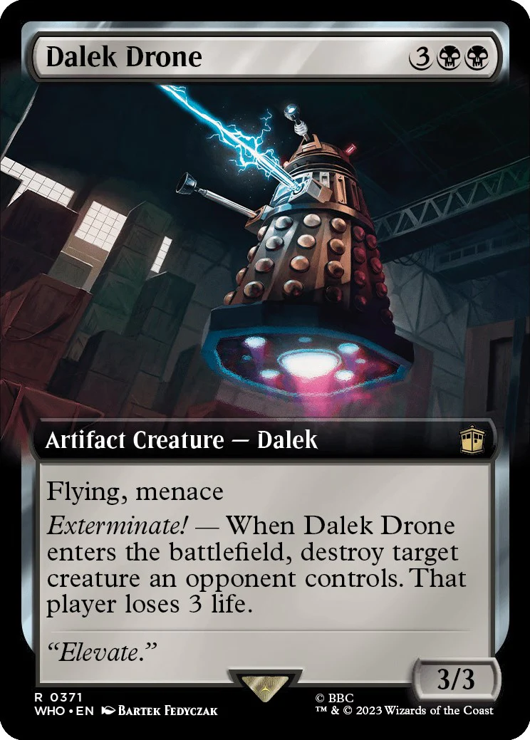 Dalek Drone (Extended Art) [WHO - 371]