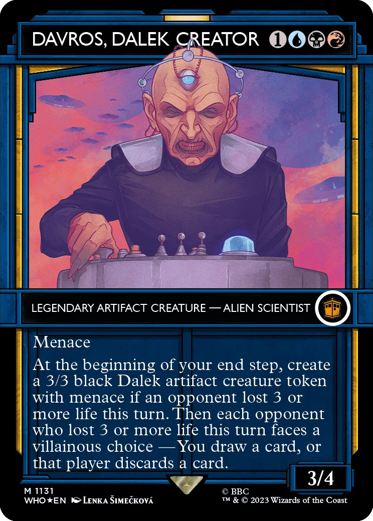 Davros, Dalek Creator (Showcase) (Surge Foil) [WHO - 1131]