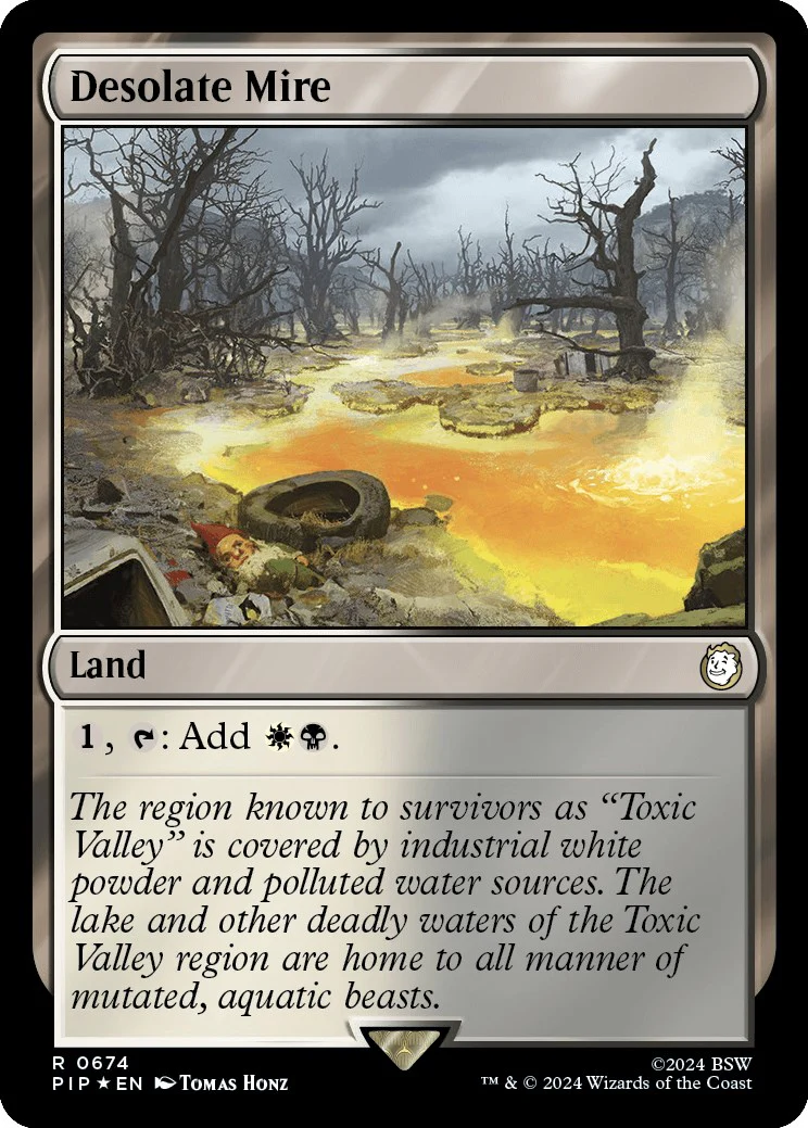 Desolate Mire (Surge Foil) [PIP - 674]