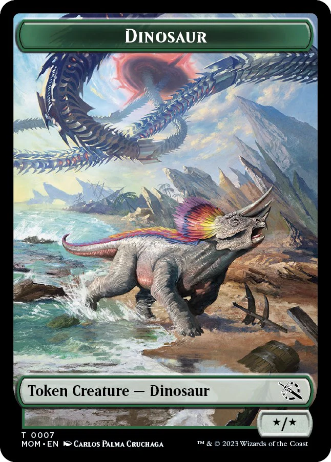 Dinosaur Token [MOM - 7]