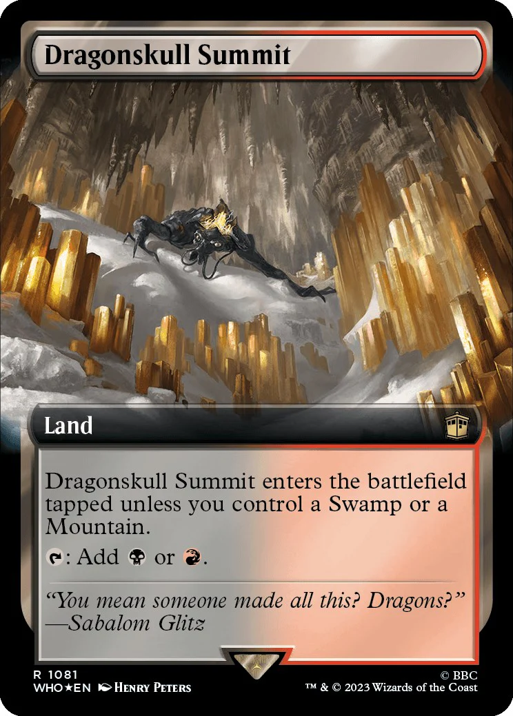 Dragonskull Summit (Extended Art) (Surge Foil) [WHO - 1081]