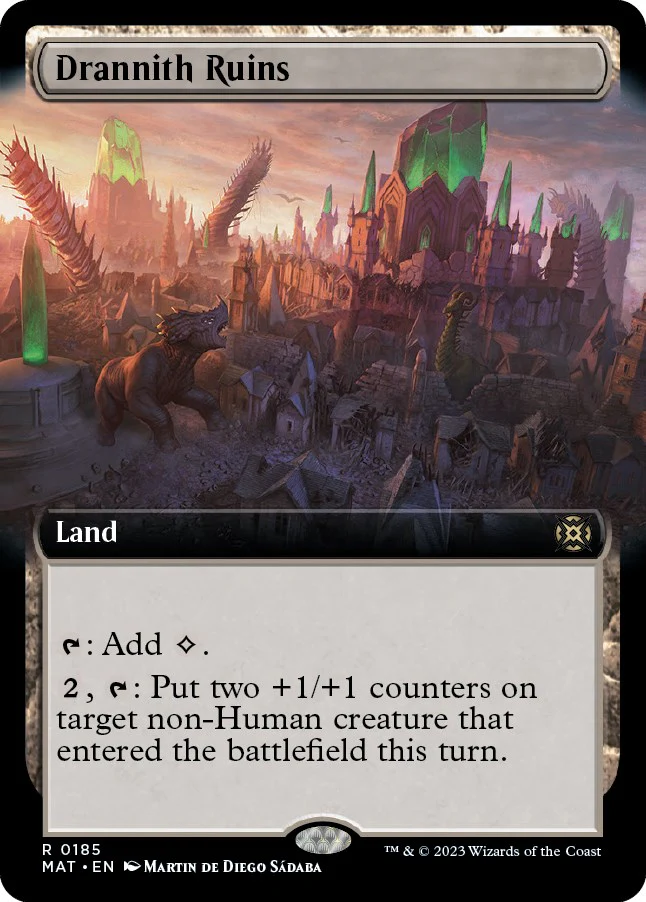 Drannith Ruins (Extended Art) [MAT - 185]