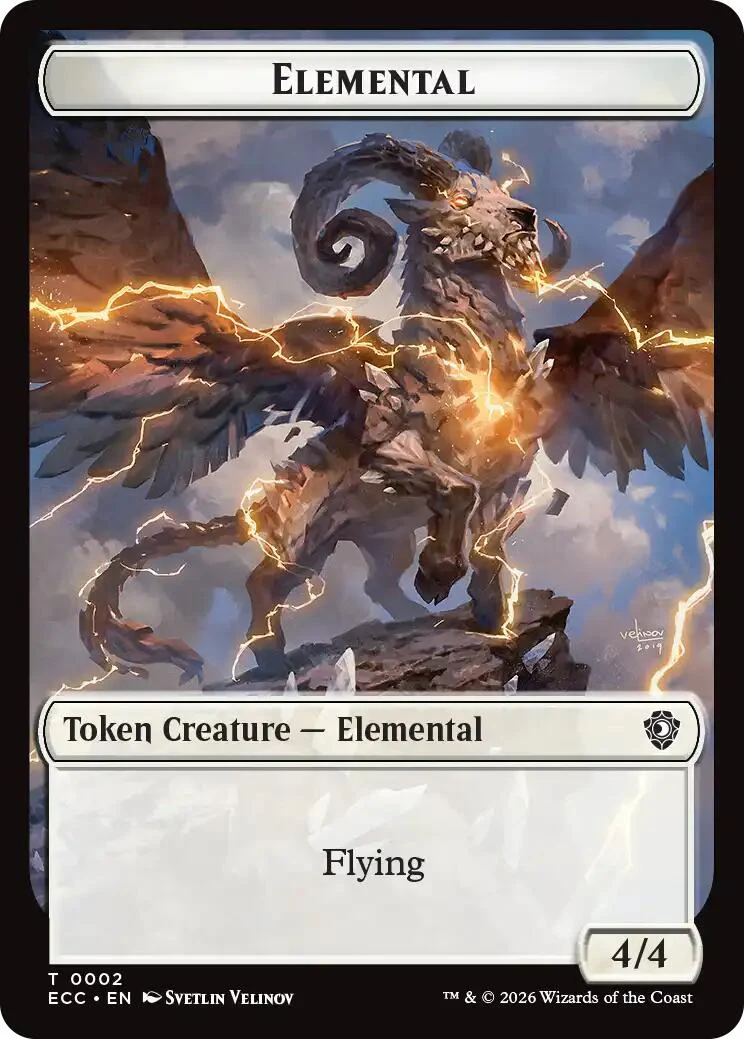 Elemental (0002) // Elemental (0009) Double-Sided Token [ECC - 2 // 9]