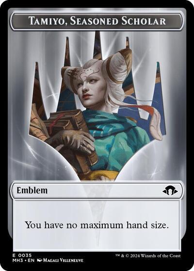 Emblem - Tamiyo, Seasoned Scholar [MH3 - 35]