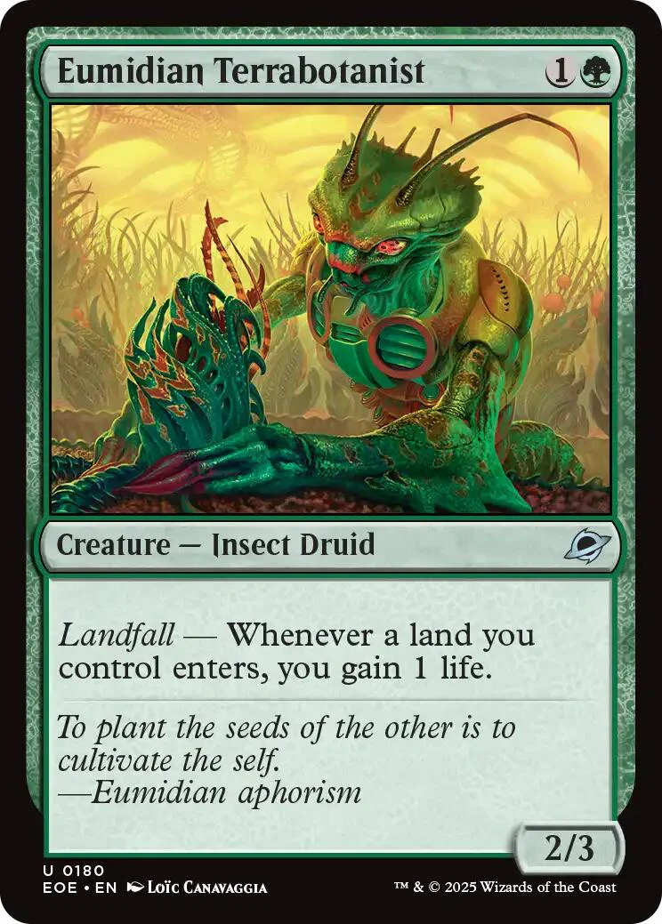 Eumidian Terrabotanist [EOE - 180]