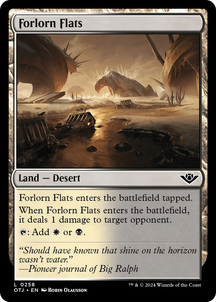 Forlorn Flats [OTJ - 258]