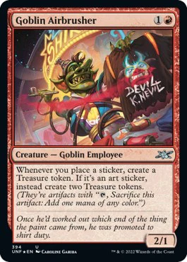 Goblin Airbrusher (Galaxy Foil) [UNF - 394]