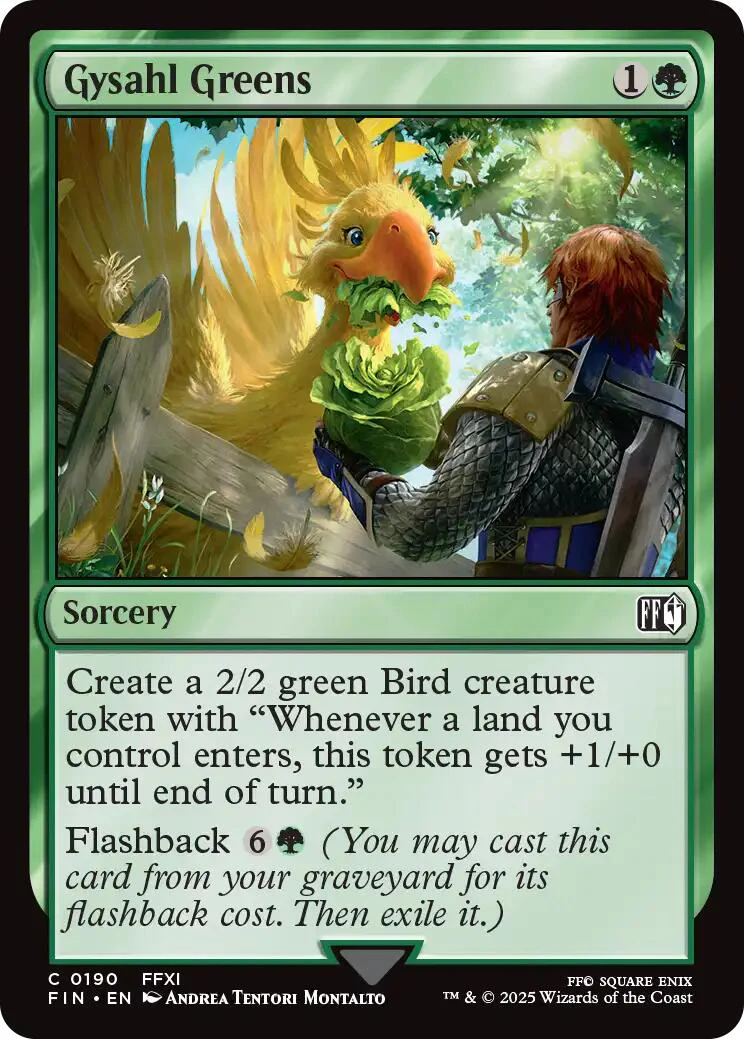 Gysahl Greens [FIN - 190]