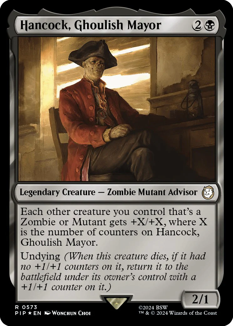 Hancock, Ghoulish Mayor (Surge Foil) [PIP - 573]