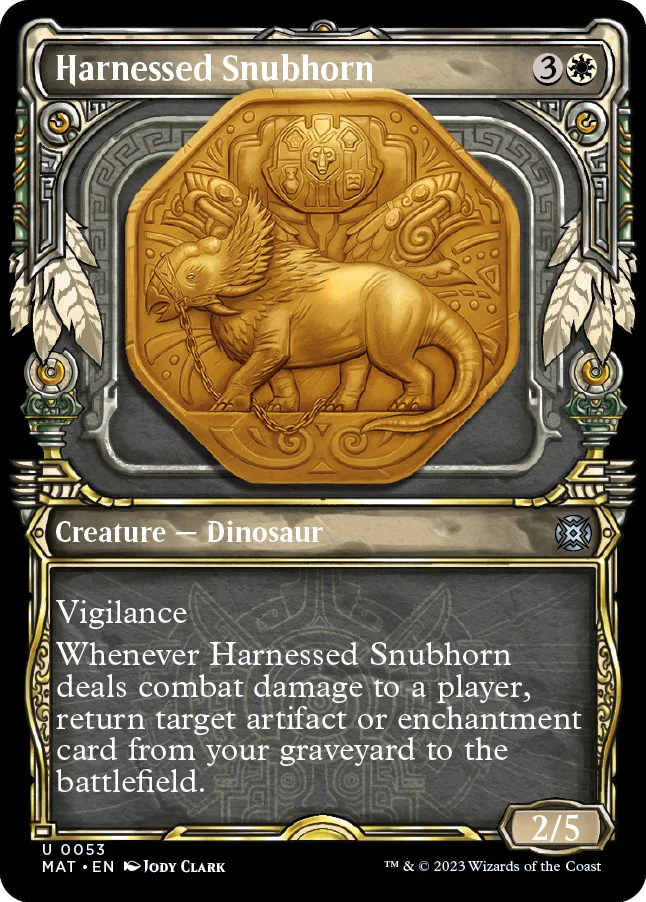 Harnessed Snubhorn (Showcase) [MAT - 53]