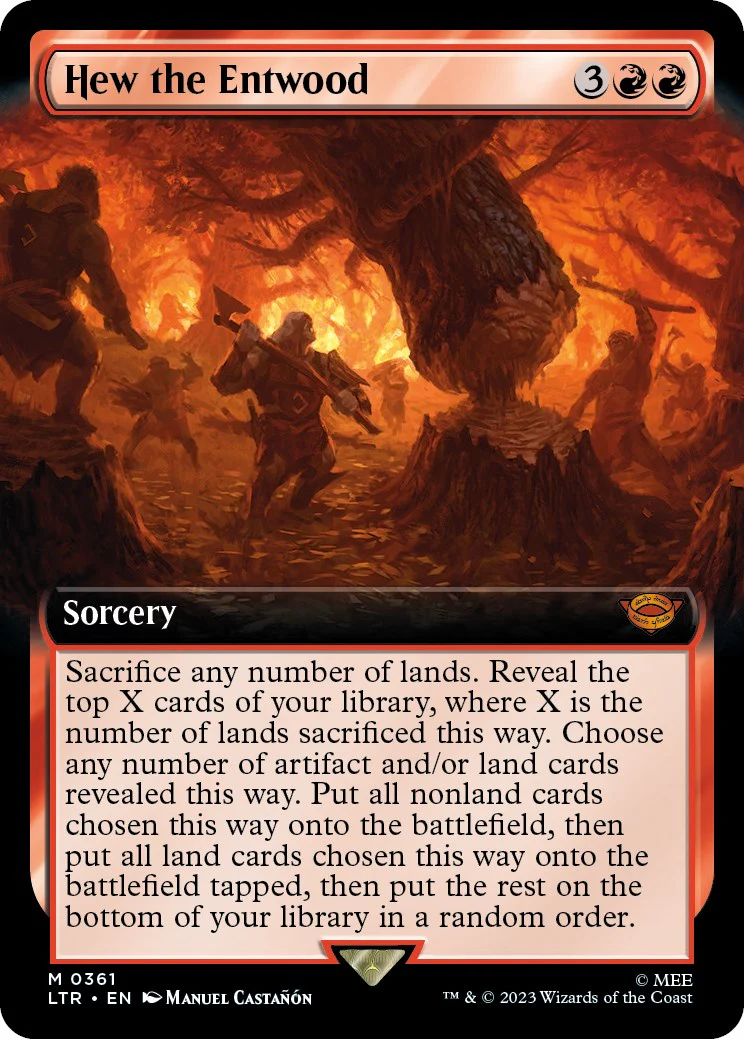 Hew the Entwood (Extended Art) [LTR - 361]