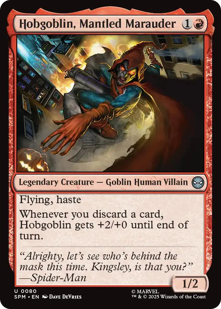 Hobgoblin, Mantled Marauder [SPM - 80]