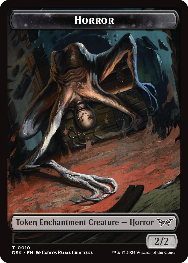 Horror // Manifest Double-Sided Token [DSK - 10 // 18]