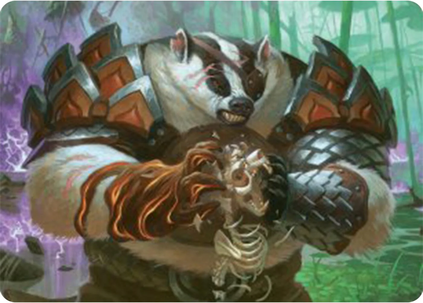 Hugs, Grisly Guardian Art Card [ASBLB - 27]