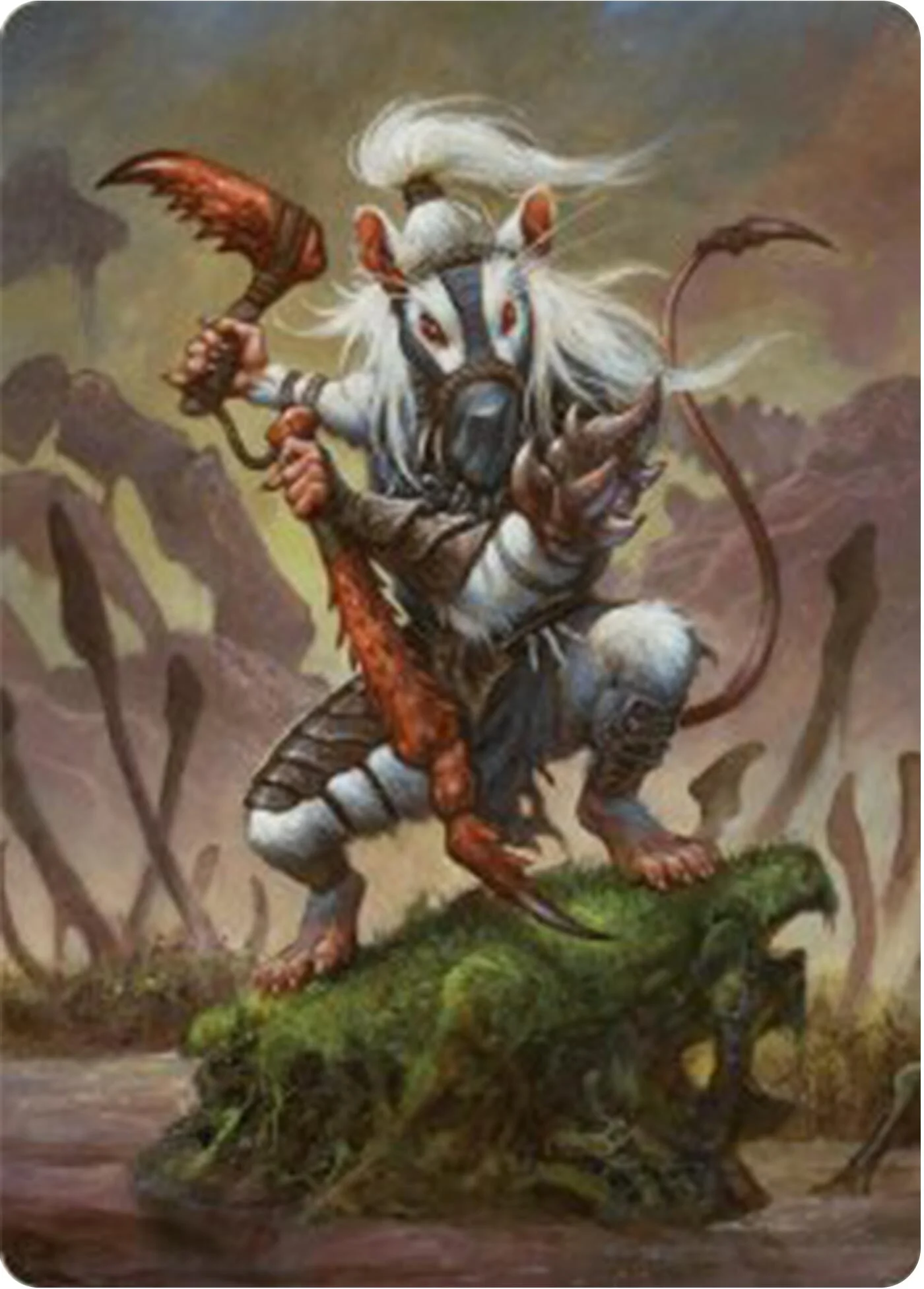Ink-Eyes, Servant of Oni Art Card [ASBLB - 50]