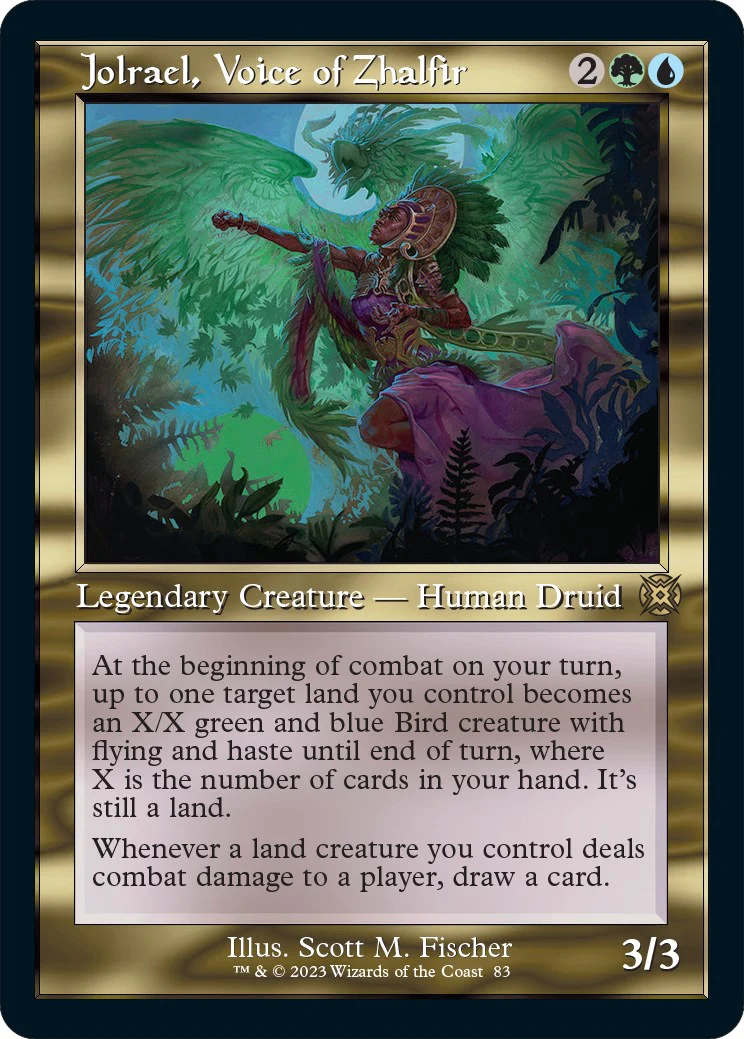 Jolrael, Voice of Zhalfir (Retro Frame) [MAT - 83]