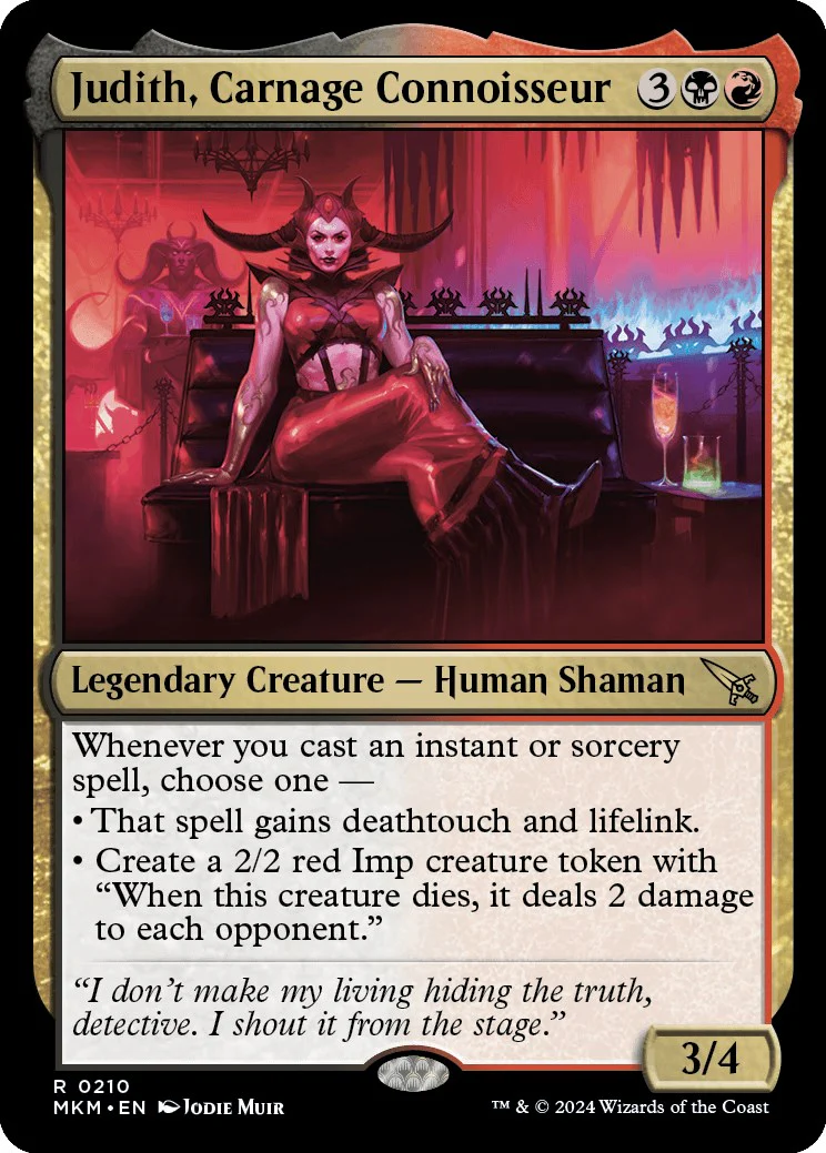 Judith, Carnage Connoisseur [MKM - 210]