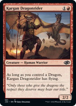 Kargan Dragonrider [J22 - 561]