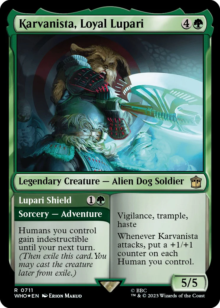Karvanista, Loyal Lupari (Surge Foil) [WHO - 711]