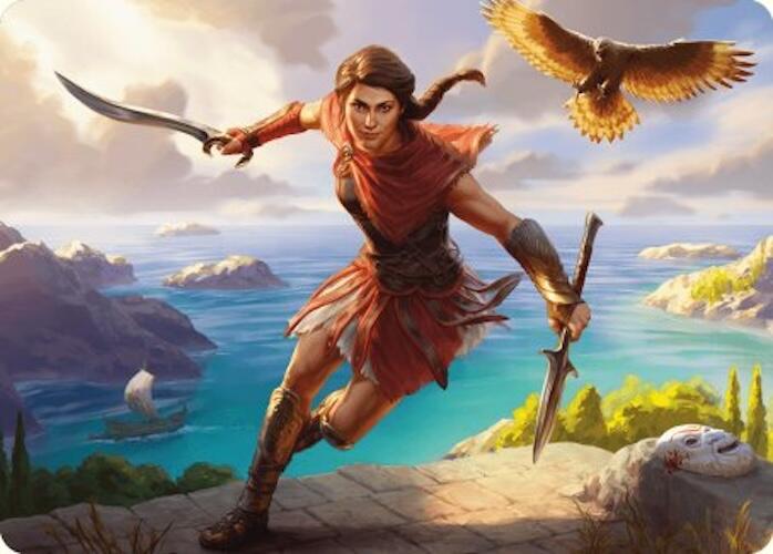 Kassandra, Eagle Bearer Art Card [ASACR - 6]