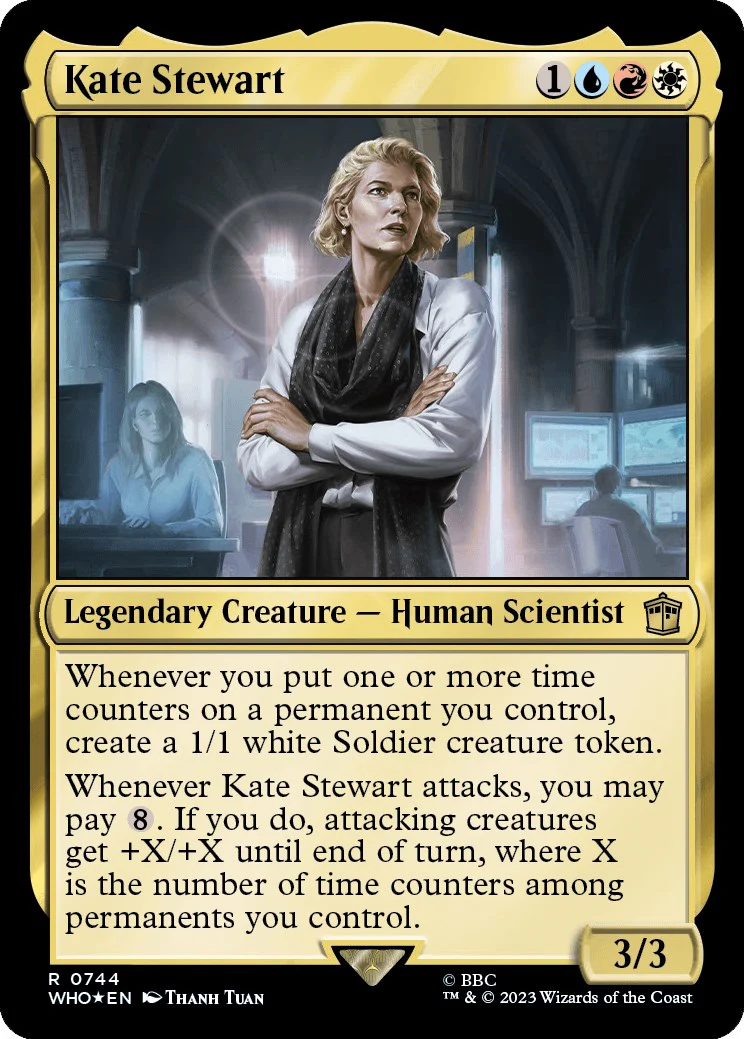 Kate Stewart (Surge Foil) [WHO - 744]