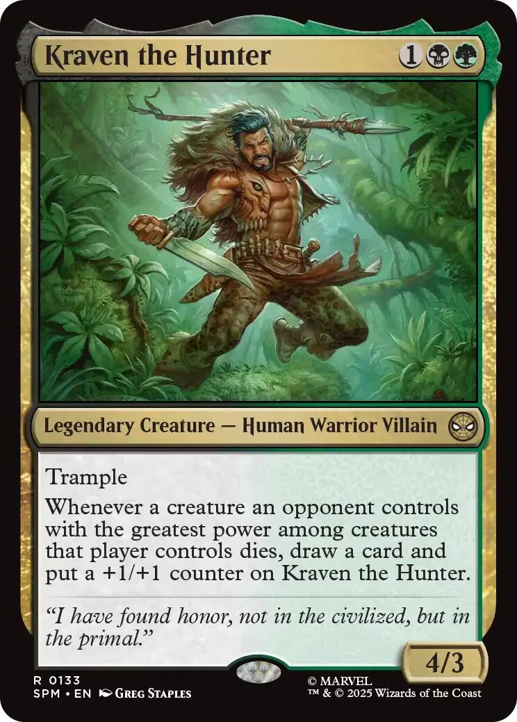 Kraven the Hunter [SPM - 133]