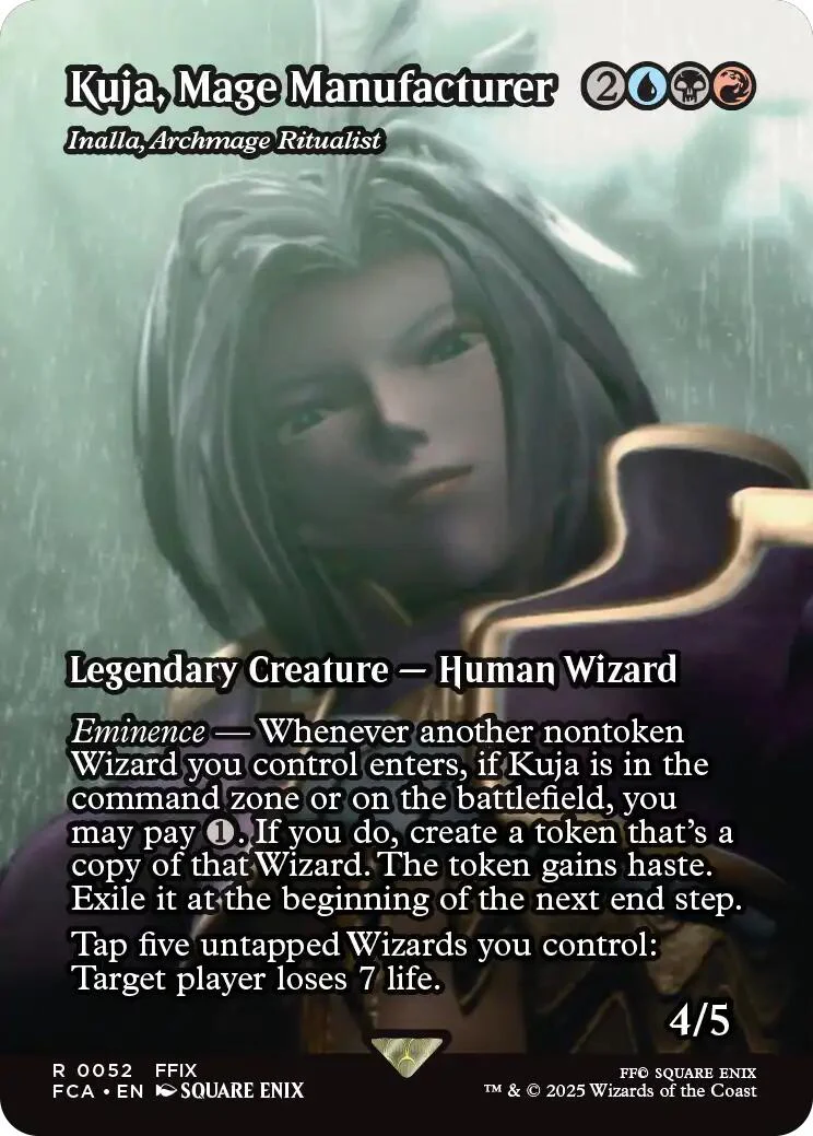 Kuja, Mage Manufacturer - Inalla, Archmage Ritualist (Showcase) [FCA - 52]