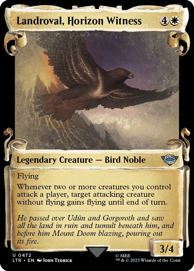 Landroval, Horizon Witness (Showcase Scrolls) [LTR - 472]