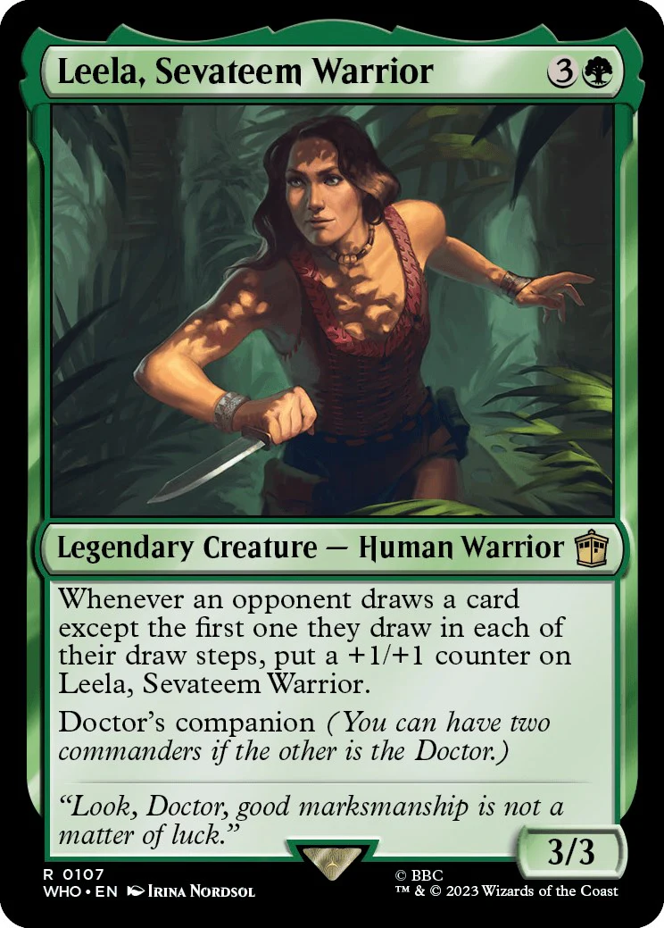 Leela, Sevateem Warrior [WHO - 107]