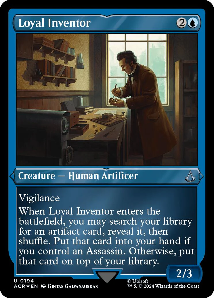 Loyal Inventor (Foil Etched) [ACR - 194]