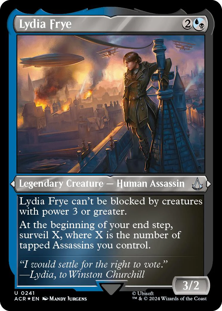 Lydia Frye (Foil Etched) [ACR - 241]