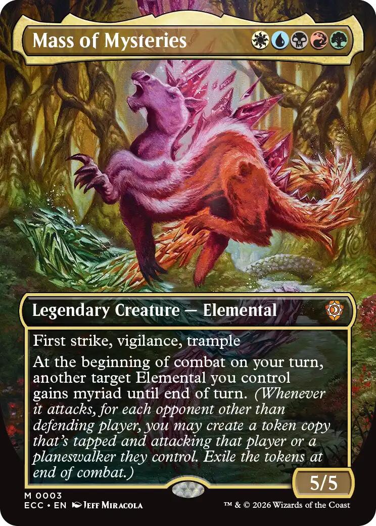 Mass of Mysteries (Borderless) [ECC - 3]