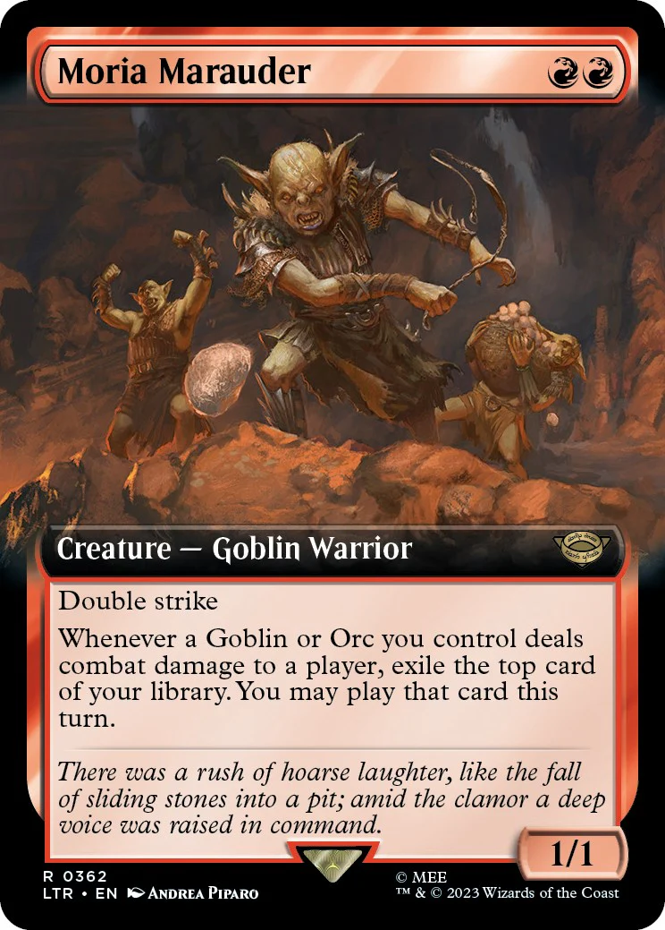 Moria Marauder (Extended Art) [LTR - 362]