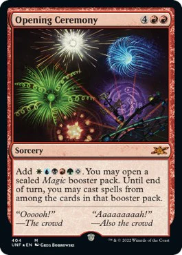 Opening Ceremony (Galaxy Foil) [UNF - 404]