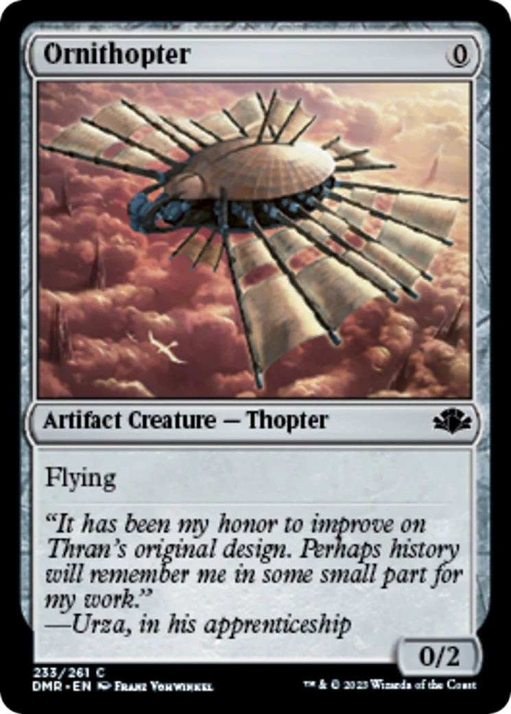 Ornithopter [DMR - 233]