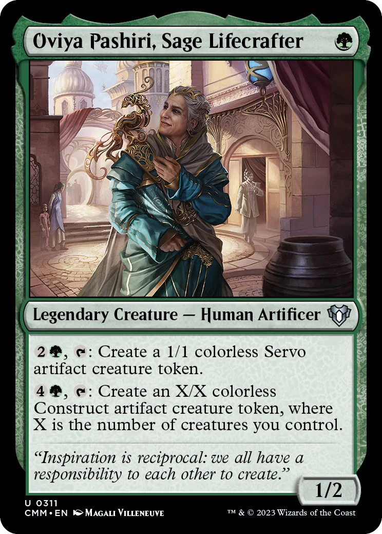 Oviya Pashiri, Sage Lifecrafter [CMM - 311]