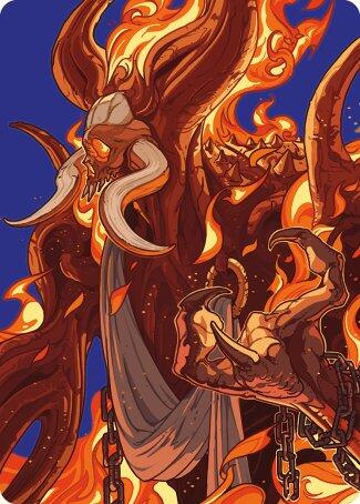 Phlage, Titan of Fire's Fury Art Card [ASMH3 - 50]